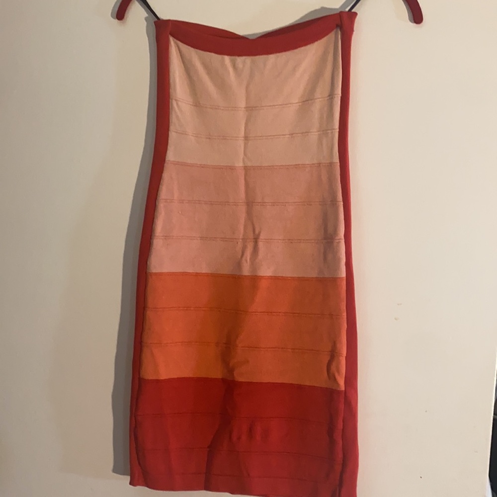 Mini Strapless Dress - image 4